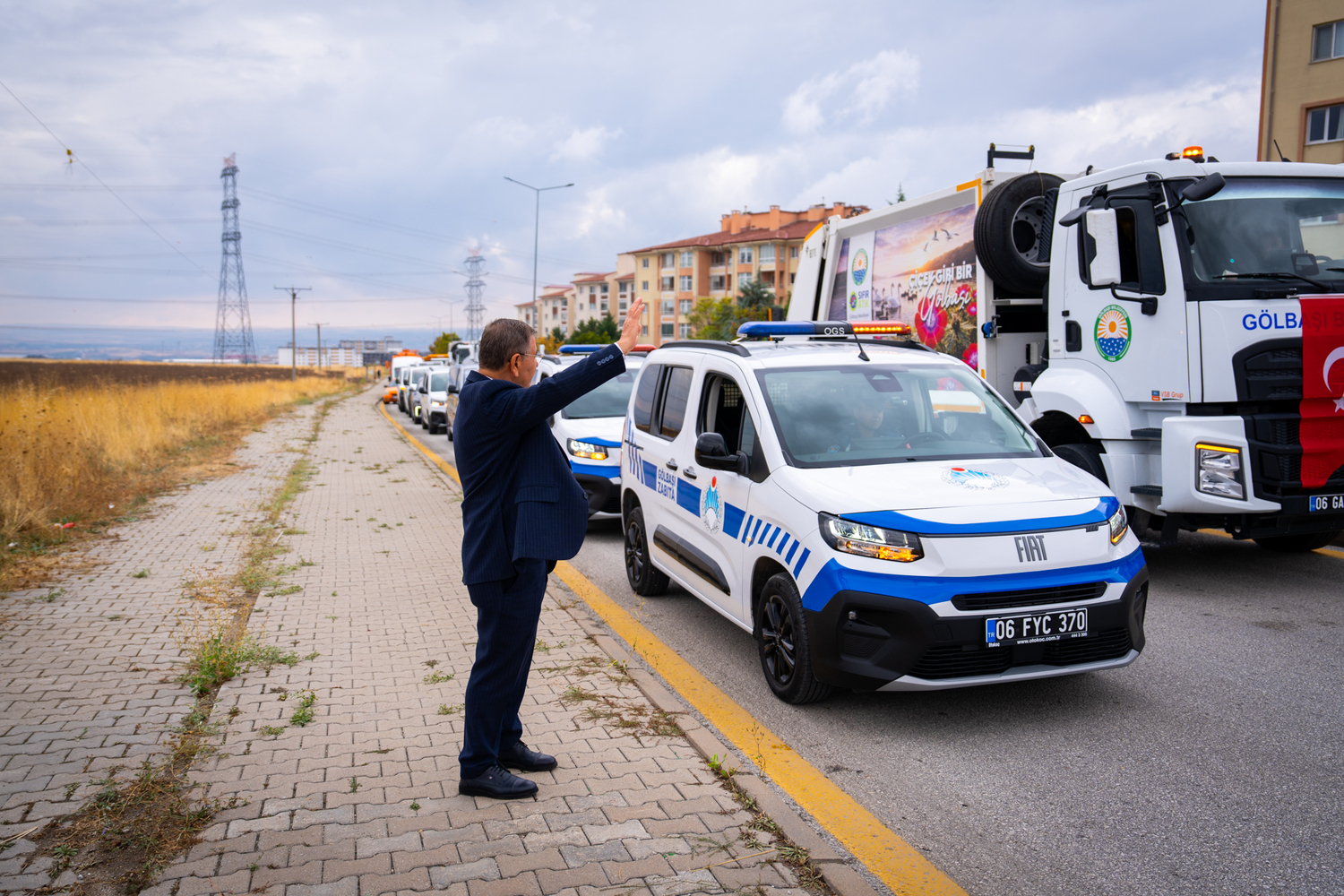 GÖLBAŞI FİLOSUNA 234 MİLYON TL’LİK DEV YATIRIM: 56 YENİ ARAÇ HİZMETE ALINDI